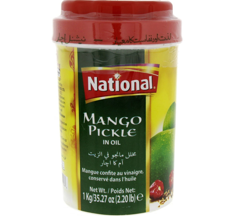 National Mango Pickle In Oil 1 kg Lulu Hypermarket