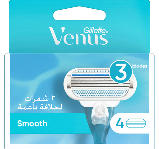 Gillette Venus Women's Razor Blade Refills 4 pcs