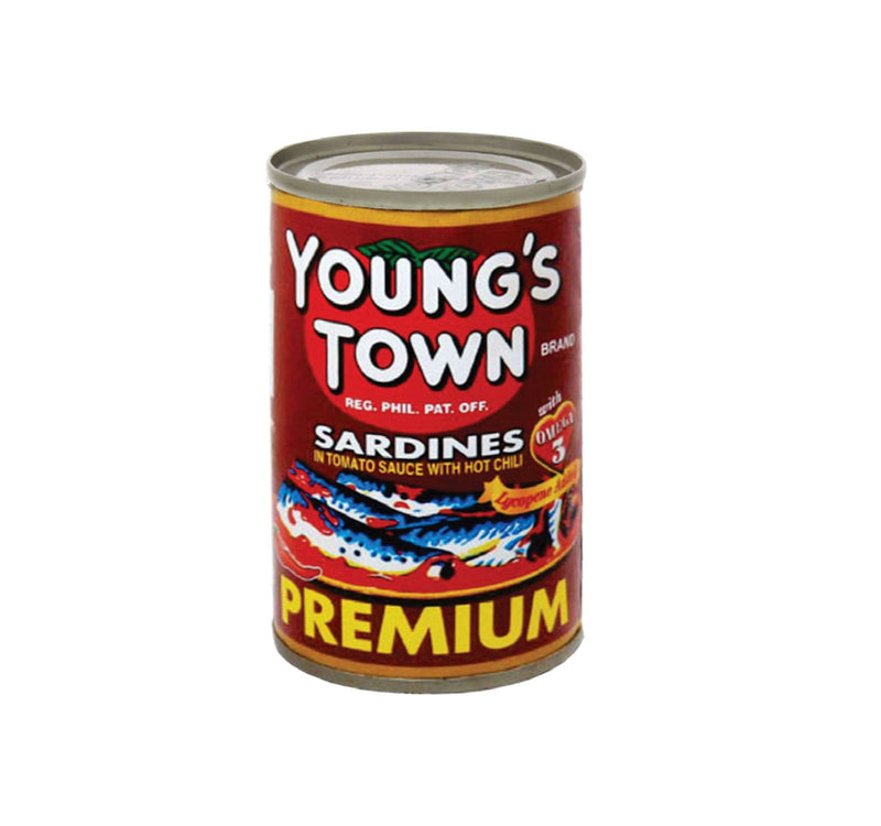 Young's Town Sardines In Tomato Sauce With Chili 155 g