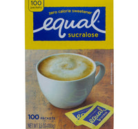 Equal Sucralose Zero Calorie Sweetener 100pcs Lulu Hypermarket