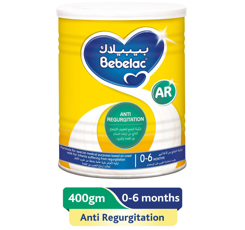 Bebelac Anti-Regurgitation Milk Formula Stage 1 From 0-6 Months 400 g