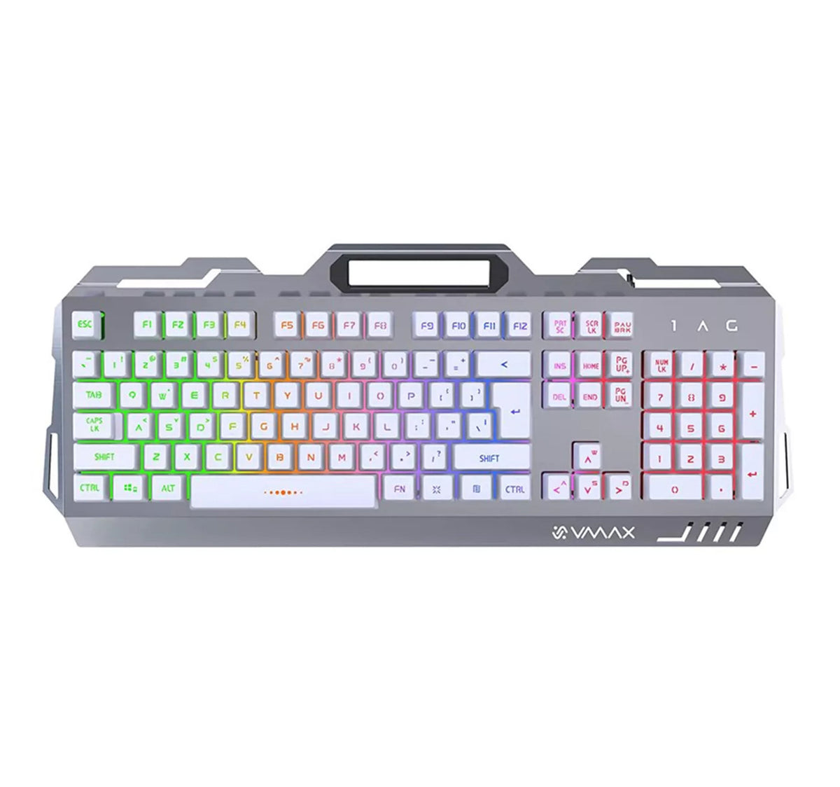 VMAX Metal Gaming Keyboard, Silver, VGK611