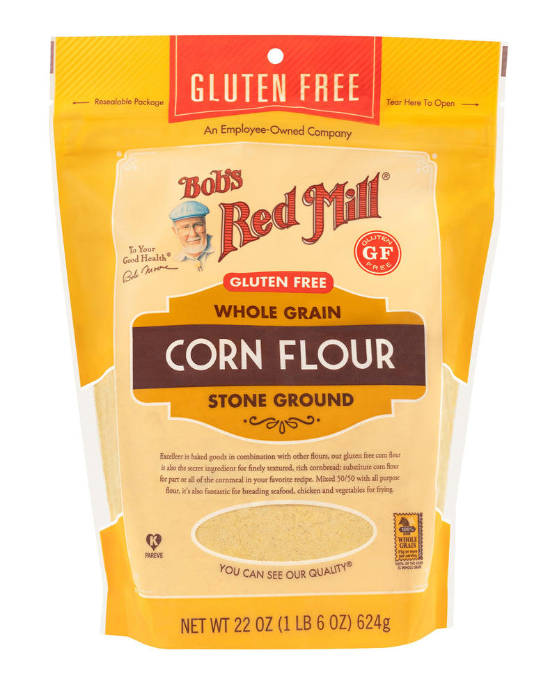 Bob's Red Mill Gluten Free Corn Flour 624 g Lulu Hypermarket