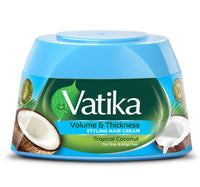 Vatika Volume & Thickness Styling Hair Cream Tropical Coconut 210 ml