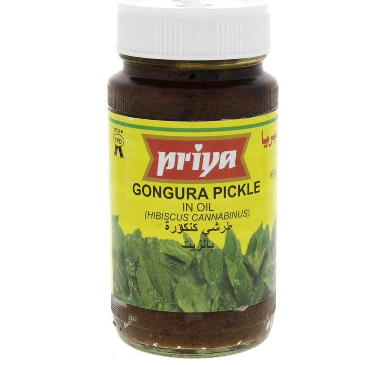 Priya Gongura Pickle In Oil 300 g Lulu Hypermarket