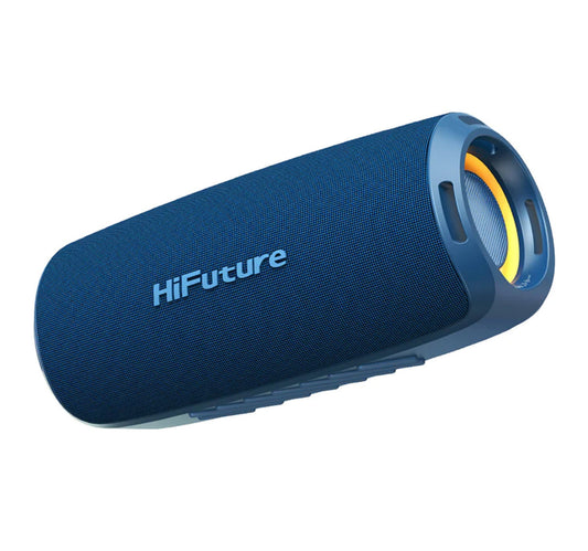 HiFuture Gravity Two Way Portable Wireless Speaker, Blue