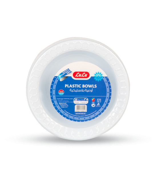 LuLu Plastic Bowls 11oz 25 pcs