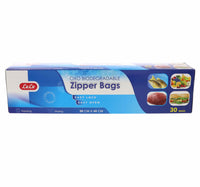 LuLu Zipper Freezer Bag Size 40 x 30cm 30pcs