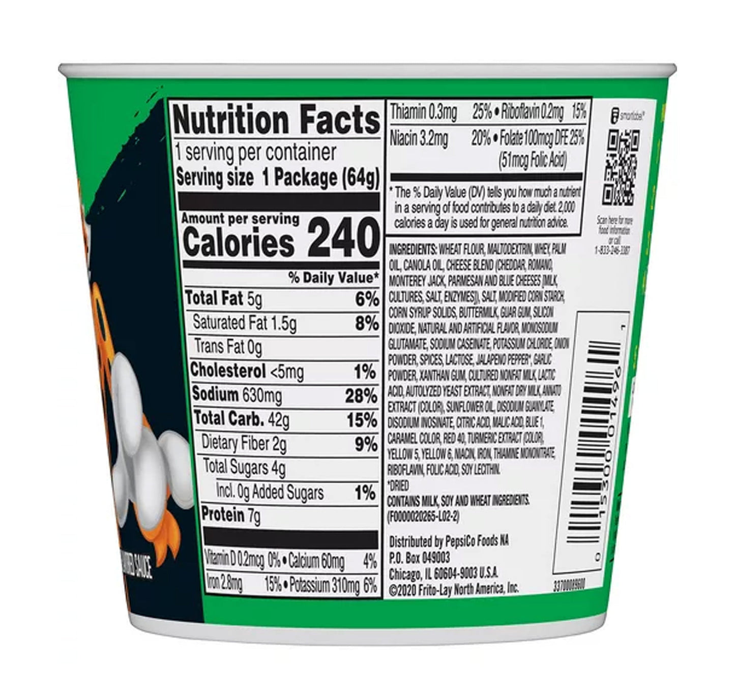 Cheetos Mac 'N Cheese Cheesy Jalapeno Flavor 64 g