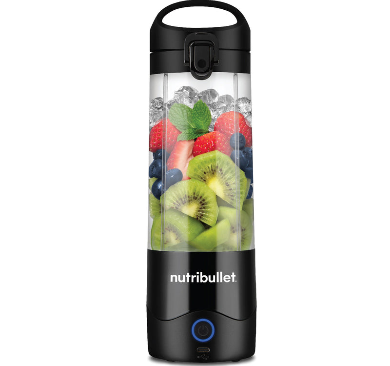 NutriBullet Rechargeable Portable Blender, 100W, Black, NB-PB475W