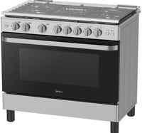 Midea 5 Burner Gas Cooking Range, 90 x 60 cm, MFO-MG36LE(SS)-C