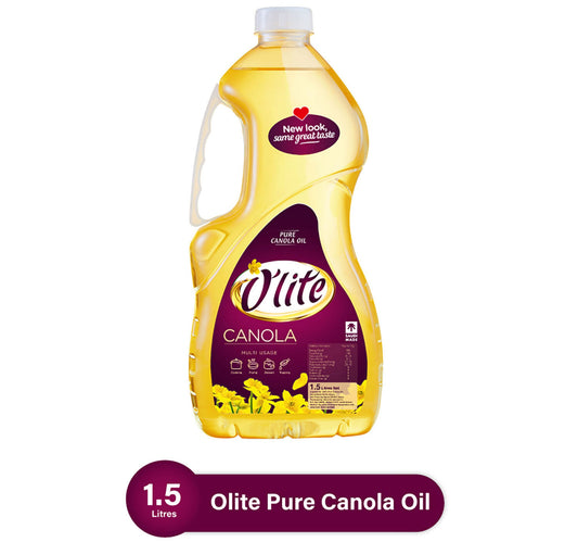 O'Lite Pure Canola Oil 1.5 Litres Lulu Hypermarket