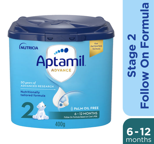 Aptamil Advance Stage 2 Follow On Formula From 6-12 Months 400 g