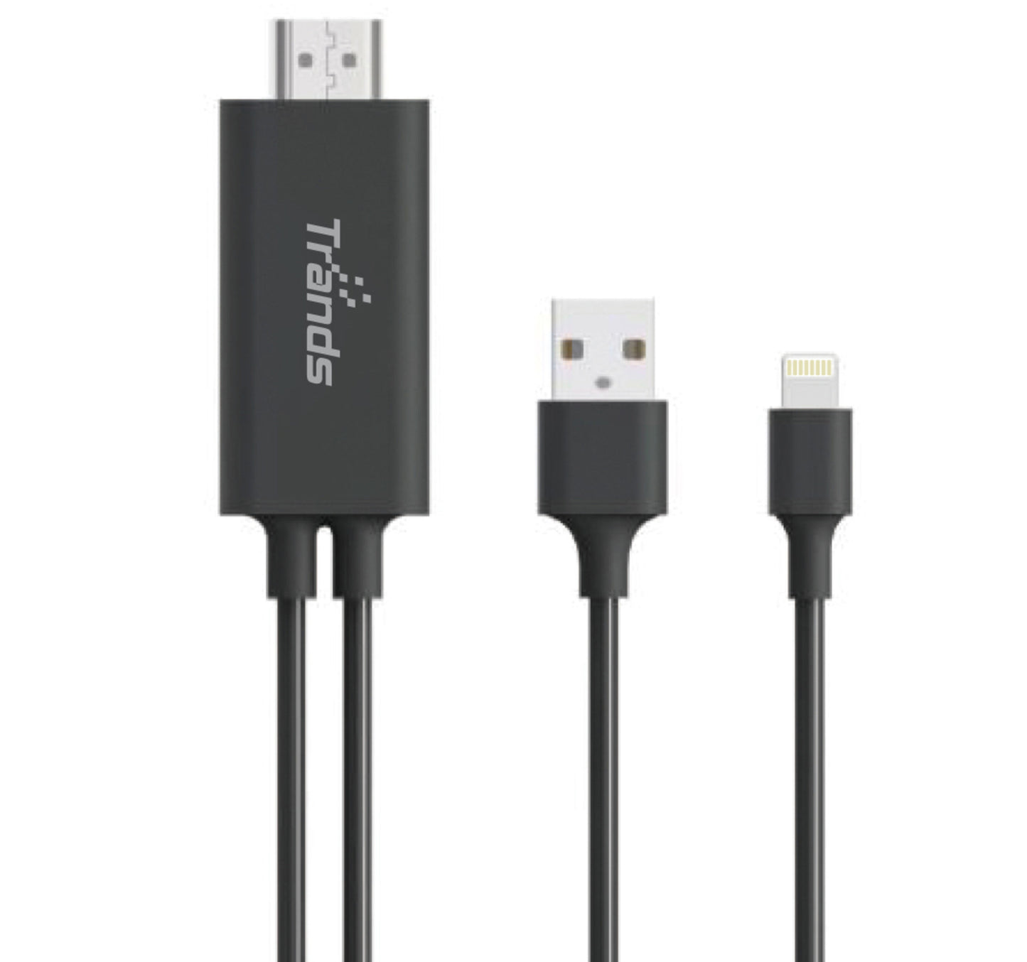 Trands HDMI Adapter Cable Lightning to HDMI Cable for iOS devices CA3174
