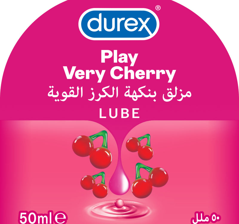 جل المتعة Durex Play بنكهة الكرز والفواكه 50 مل