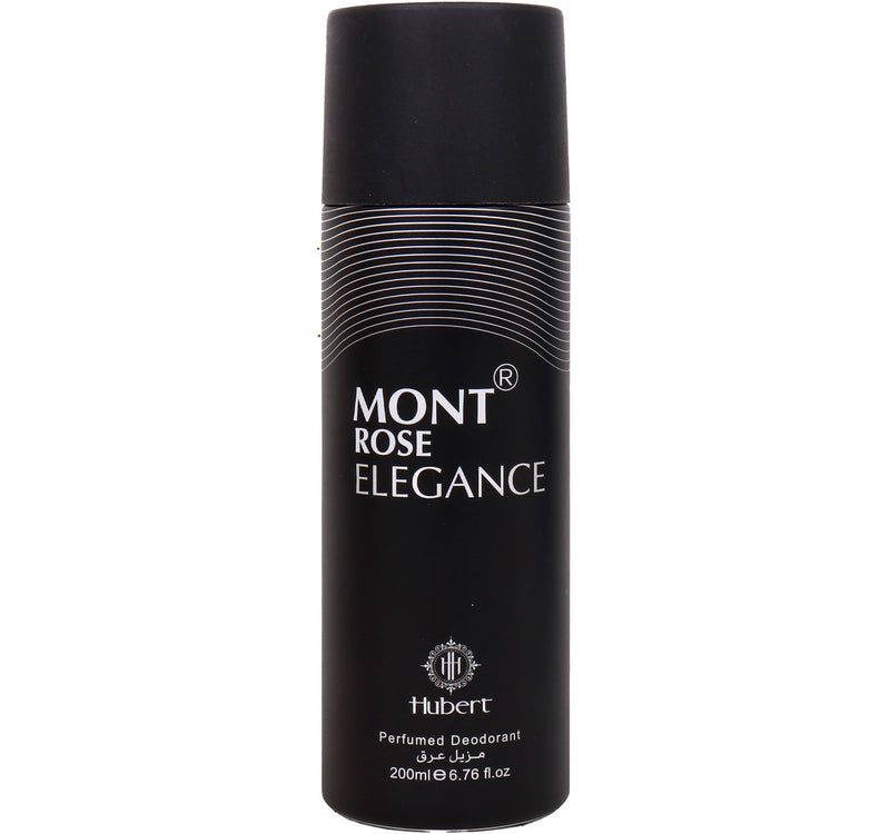 Hubert Mont Rose Elegance Perfumed Deodorant 200 ml