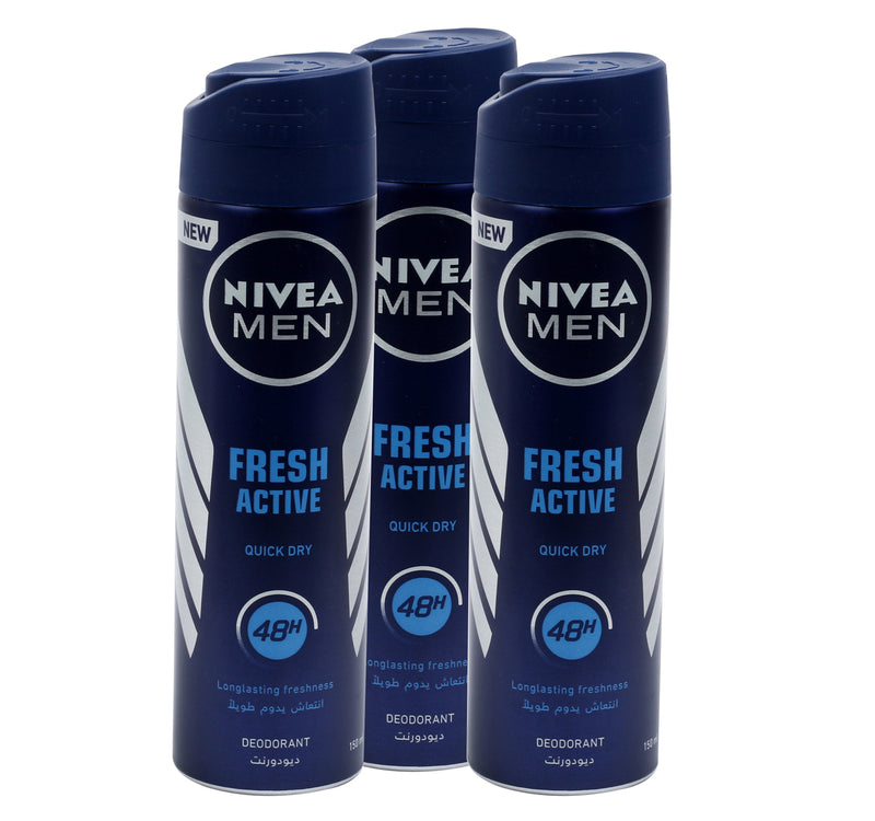 Nivea Deo Male Assorted 3 x 150 ml
