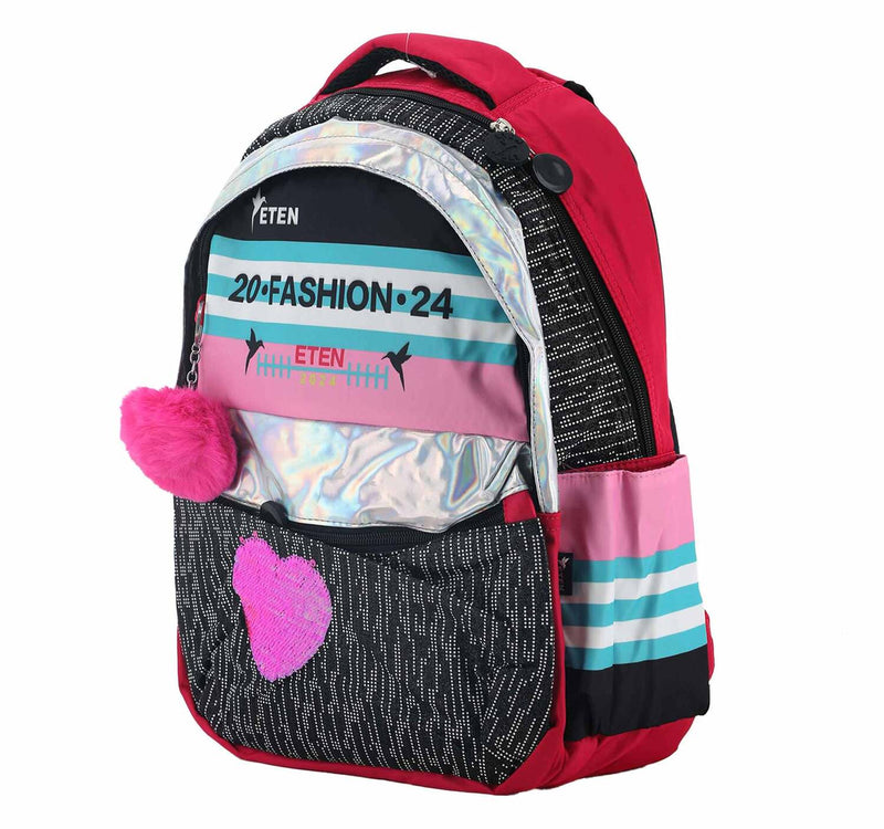 Eten Dazzle BackPck+Pencil Case 16inches