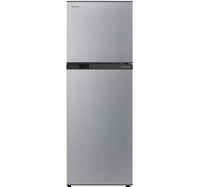 Toshiba Double Door Refrigerator, 230L, Silver, GRA33US-X(SK)