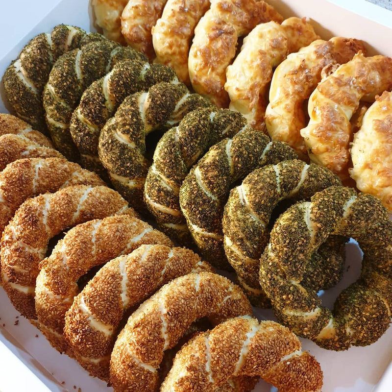 Assorted simit Firin