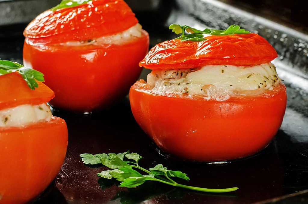 Baked Tomatoes Stuffed Fish Kitchen by Abeer