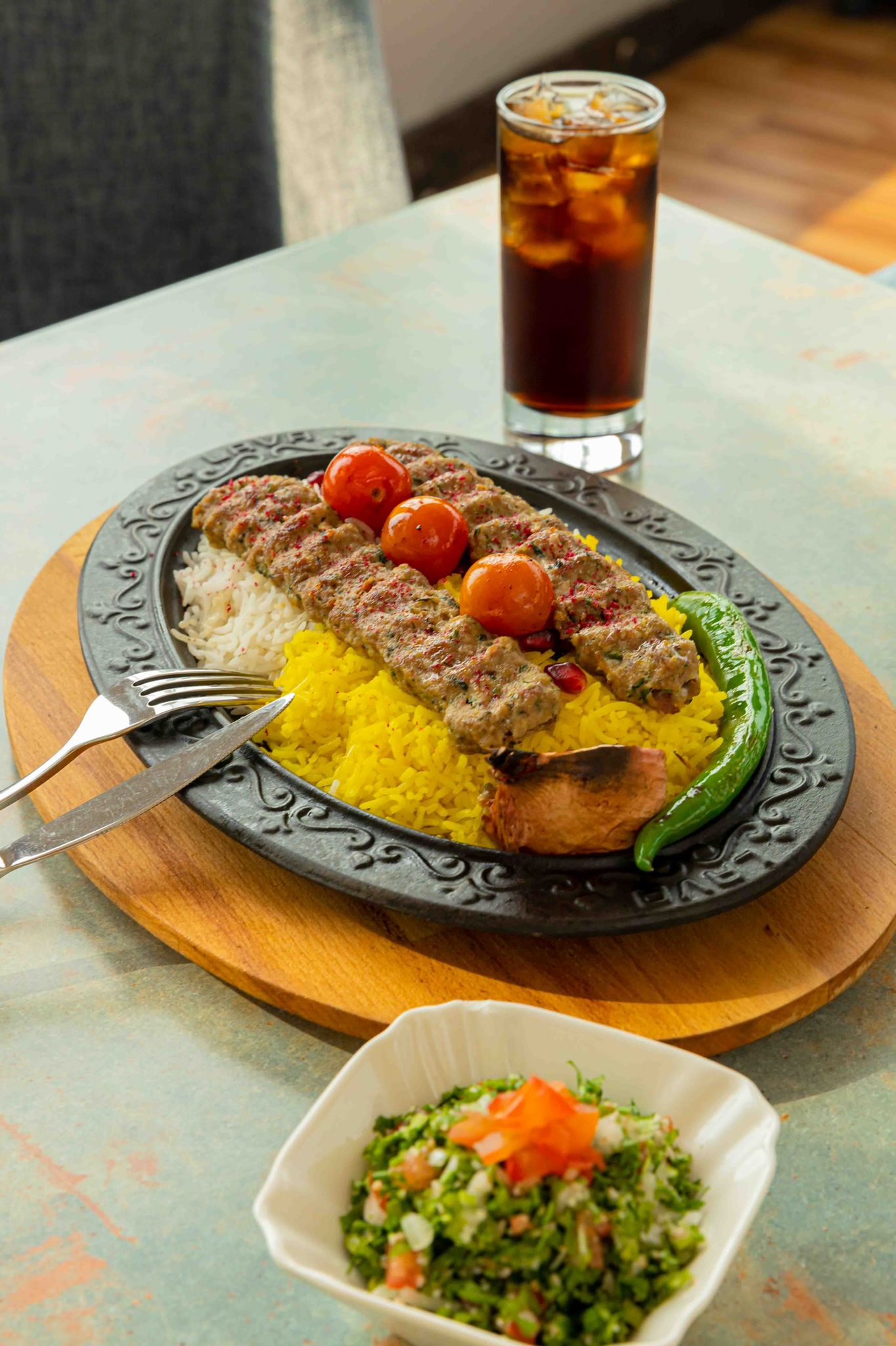 Chelo Kabab Lemon