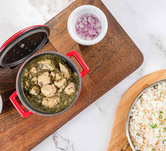 Chicken Molokhia Lemon