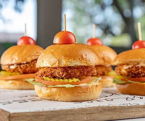 Spicy Sriracha Chicken Sliders Lemon