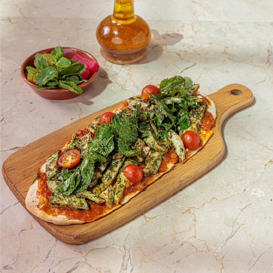 Chicken Tarha Manaeesh Kitchen by Abeer