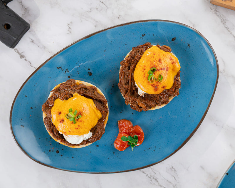 Egg benedict - Brisket Lemon