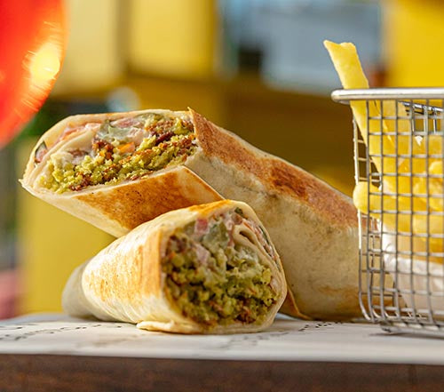 Falafel Wrap Lemon