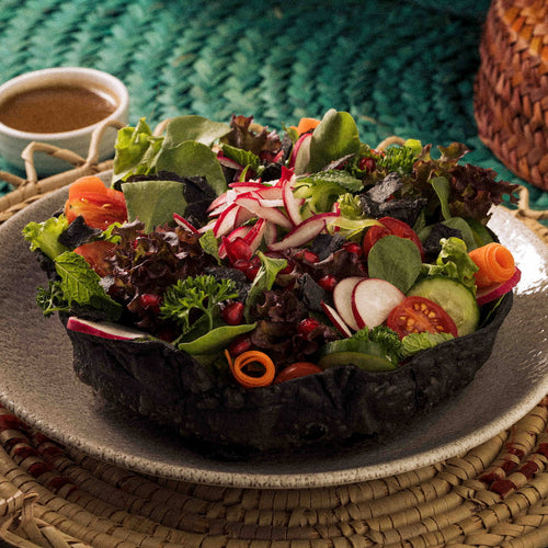 Fattoush Salad with Taco Bread Al Lulu Kitchen