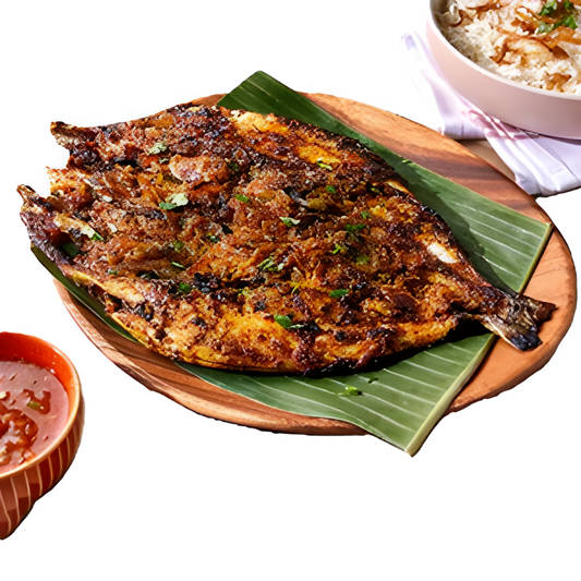 Grilled Sea Bass Fish Jaleel Restaurant