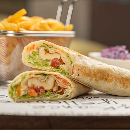 Halloumi Wrap Lemon