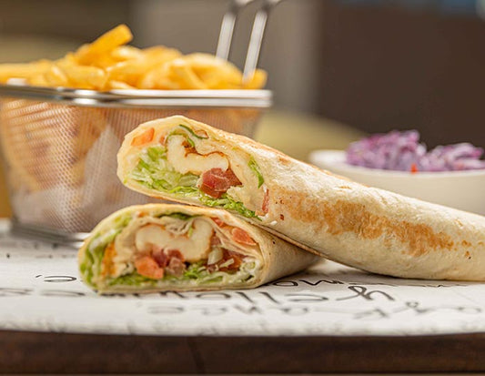 Halloumi Wrap Lemon