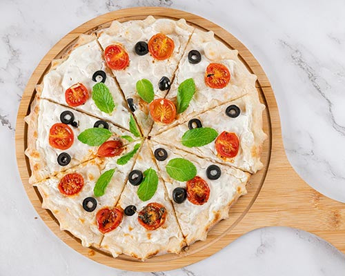 Vegitables Manaeesh Lemon