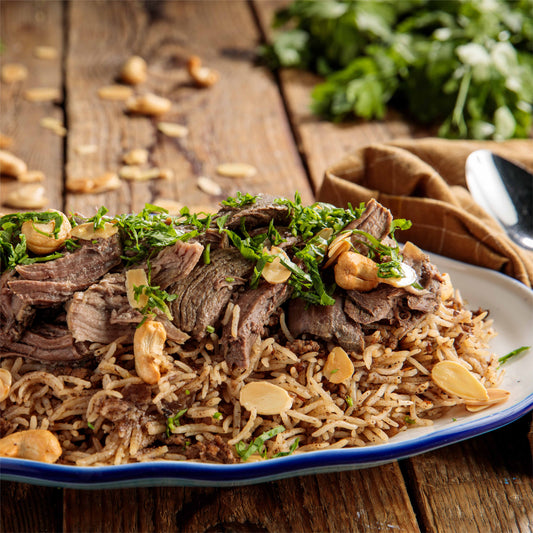 Lamb Ouzi Kitchen by Abeer