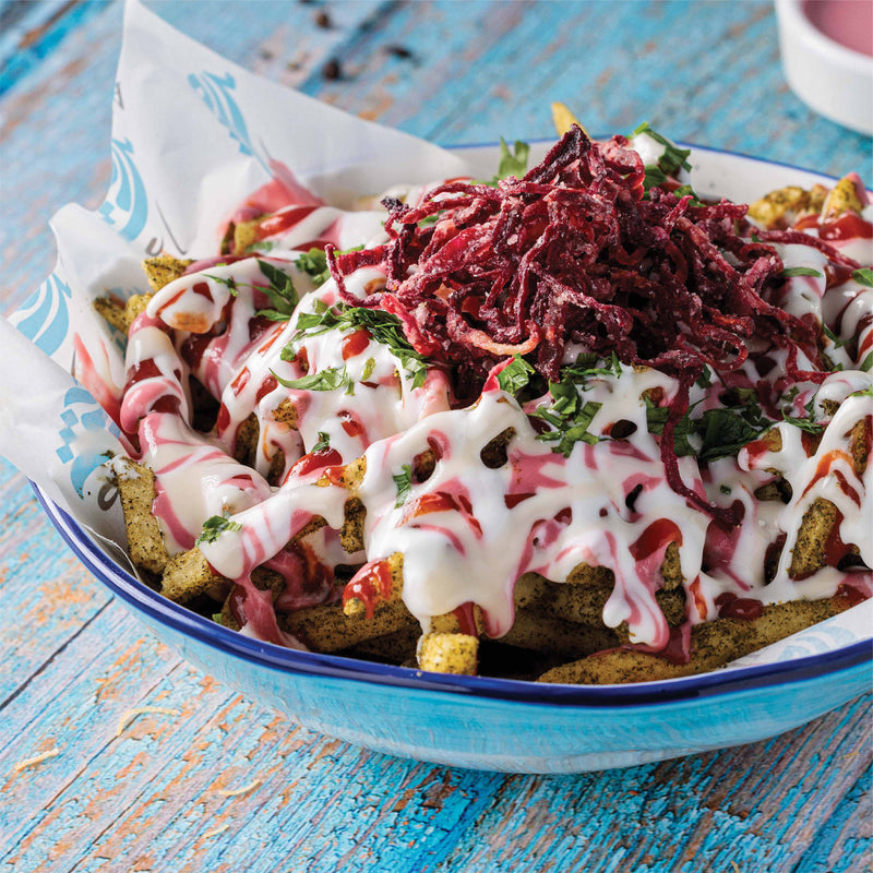 Loaded Zataar Fries Kitchen by Abeer