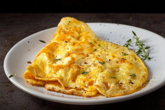 Omelet with Cheese Kitchen by Abeer