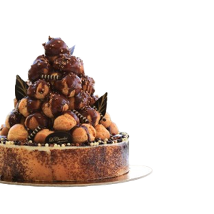 Praline Profiterole Lily's Cupcake