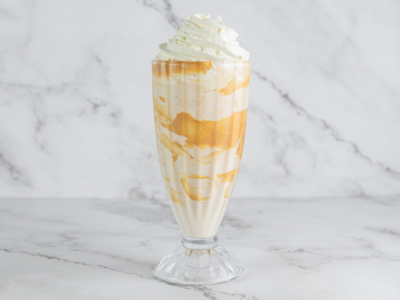 Peanut better Vanilla Milkshake Lemon