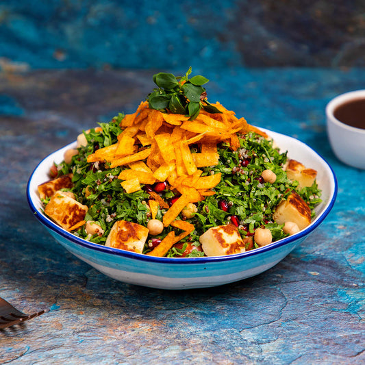Quinoa Halloumi Salad Kitchen by Abeer