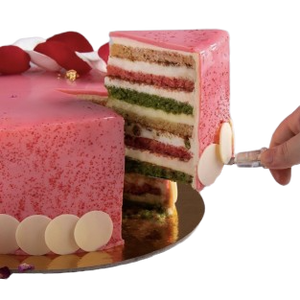 Rose Pistachio Mohalabiya Lily's Cupcake