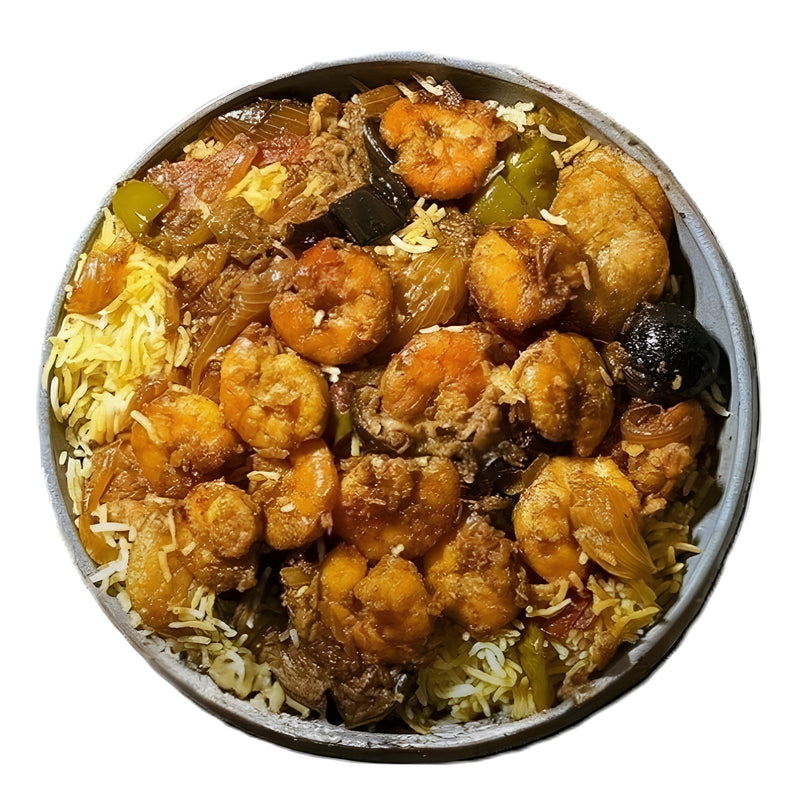 Prawns Maqloba Jaleel Restaurant