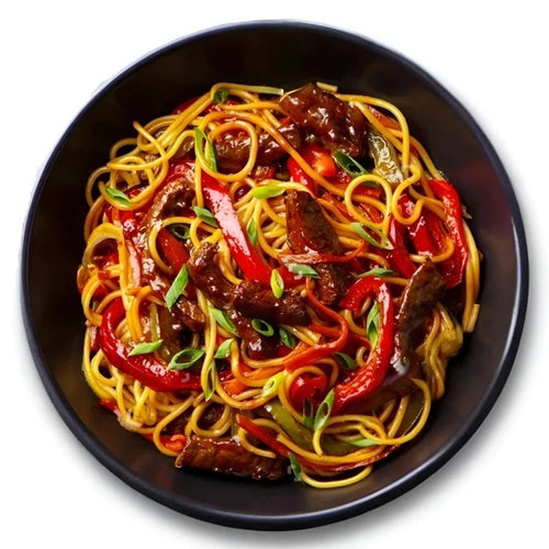 Vegetable noodles Salad bowls