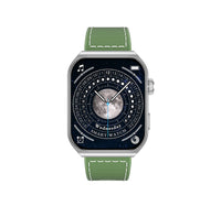 Swiss Military Smart Watch Alps 3 Green Blue Silicon Strap Lulu Hypermarket