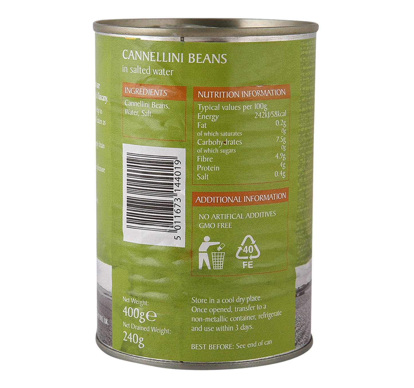 Epicure Cannellini Beans in Salted Water 400 g Lulu Hypermarket