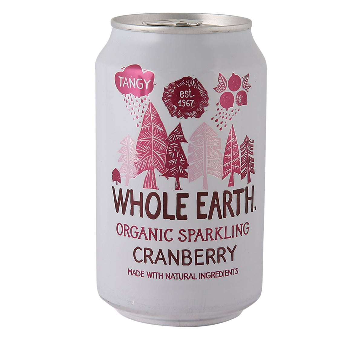 Whole Earth Organic Sparkling Cranberry Juice 330 ml