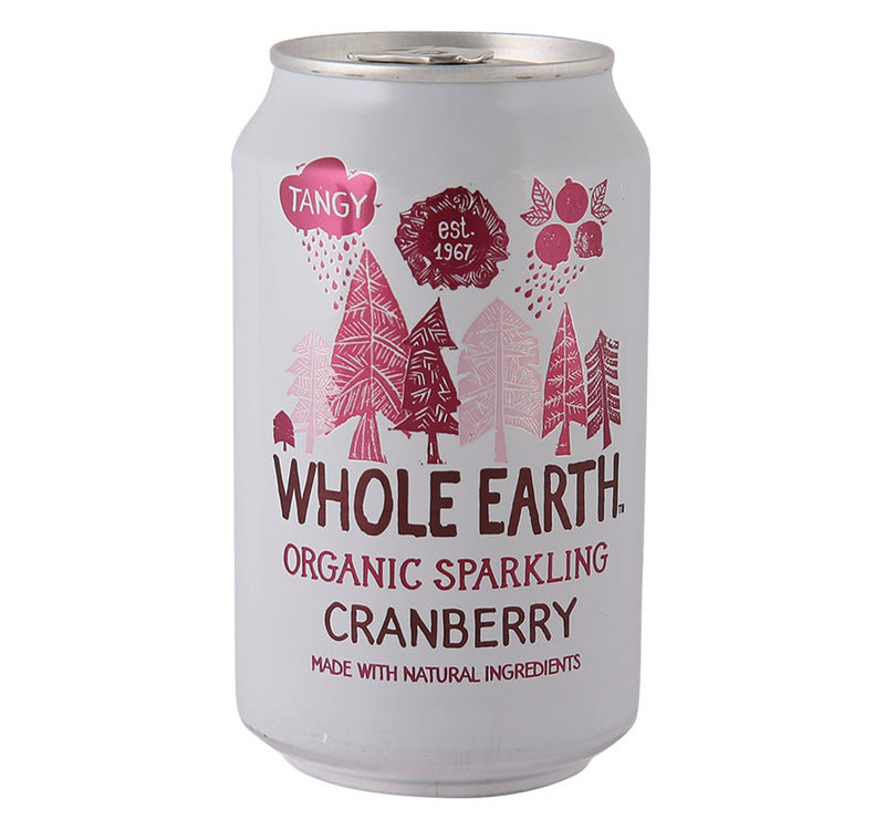 Whole Earth Organic Sparkling Cranberry Juice 330 ml