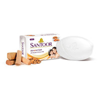 Santoor Soap White Sandal & Almond Milk 175 g